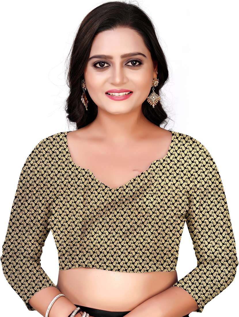 women's saree combo with blouse - 20184118 -  Standard Image - 5