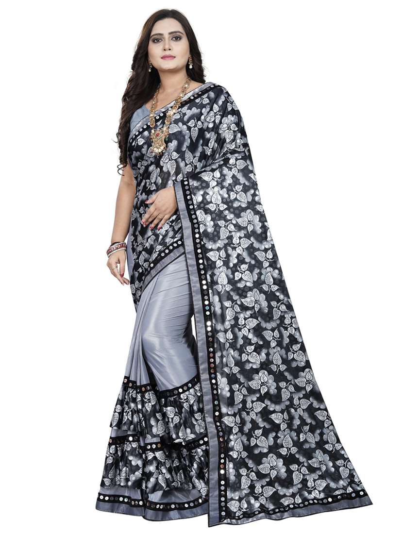women's saree combo with blouse - 20184144 -  Standard Image - 3
