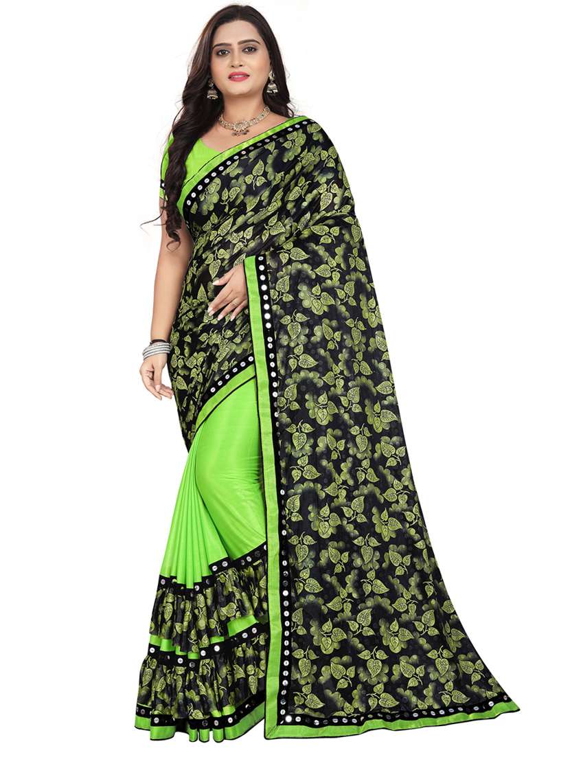 women's self design multi colored saree with blouse - 20184162 -  Standard Image - 3