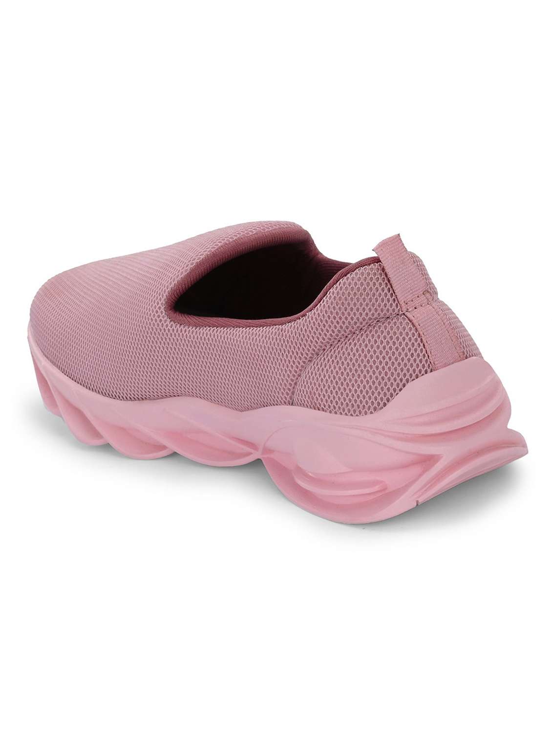 pink mesh slip on sports shoes - 20184522 -  Standard Image - 3