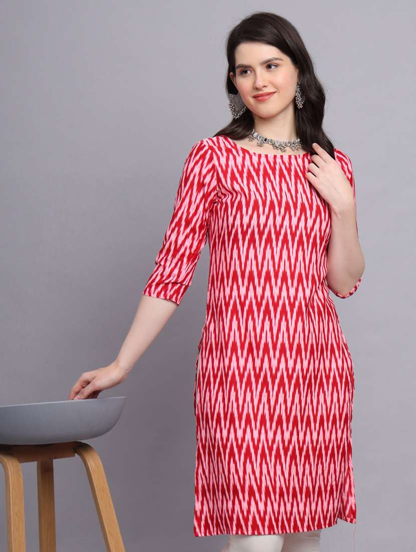 women's straight kurta - 20184540 -  Standard Image - 5