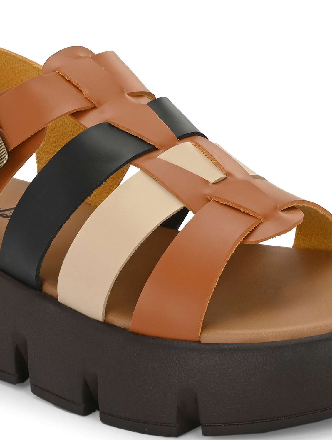 tan back strap sandal - 20184610 -  Standard Image - 5