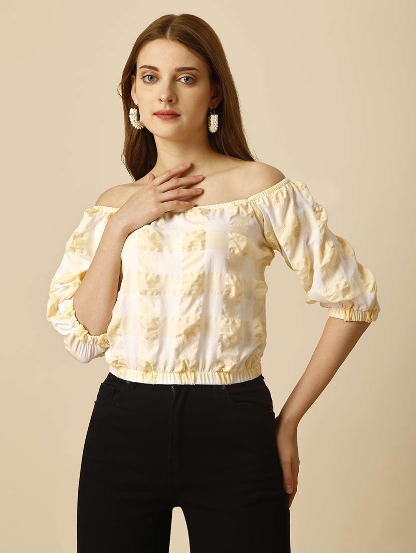 women's straight off shoulder top - 20187289 -  Zoom Image - 0