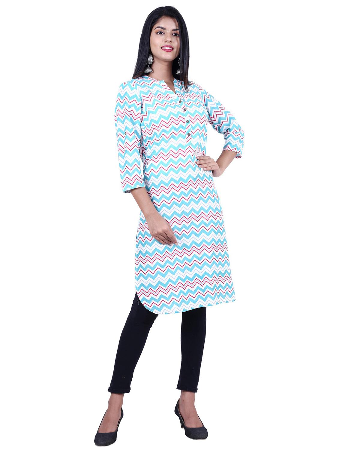 women's straight kurta - 20187428 - Zoom Image - 0