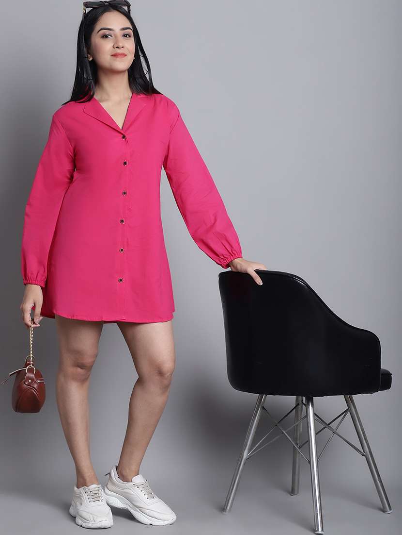 women's  solid dress - 20187962 -  Standard Image - 3