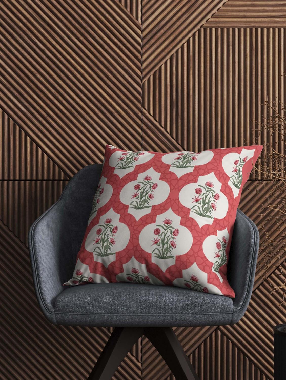 jaali pink cushion cover - 20188002 - Zoom Image - 0