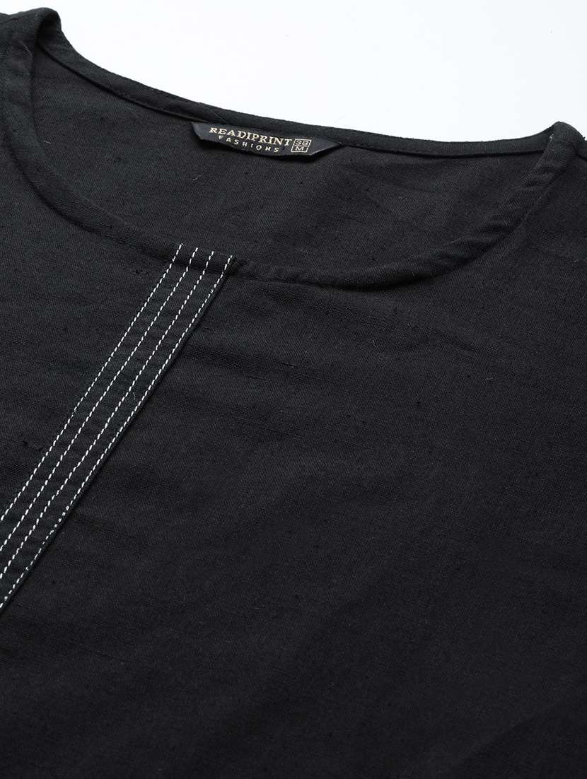 women three quarter sleeve kurta pant with dupatta set - 20188128 -  Standard Image - 5