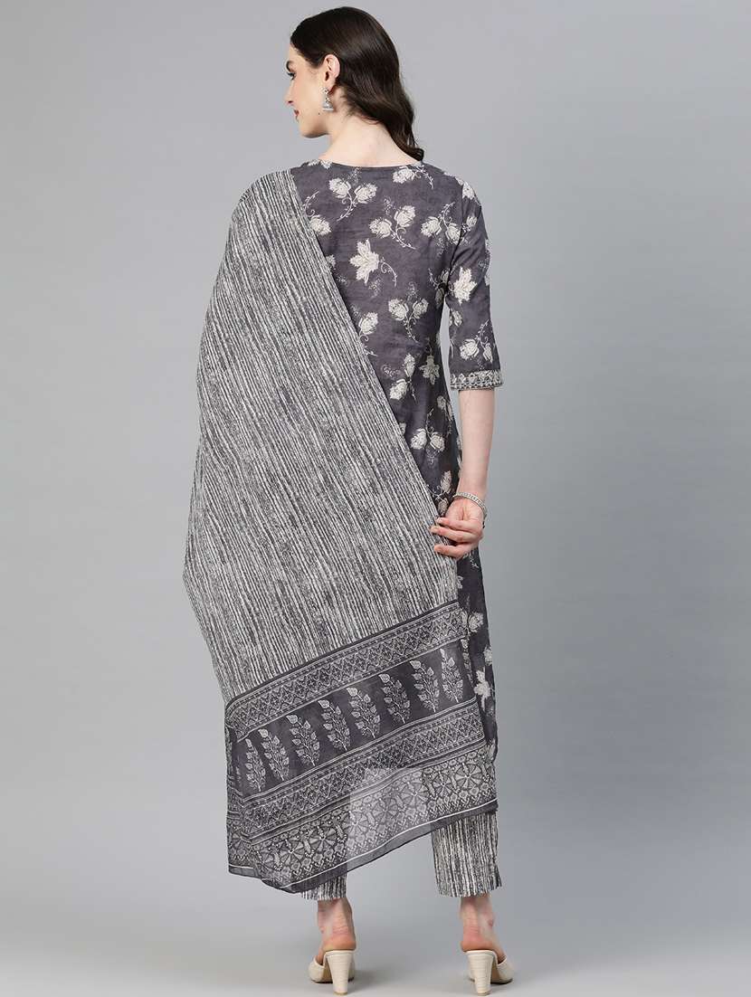 women kurta pant set with dupatta - 20188141 - Standard Image - 3