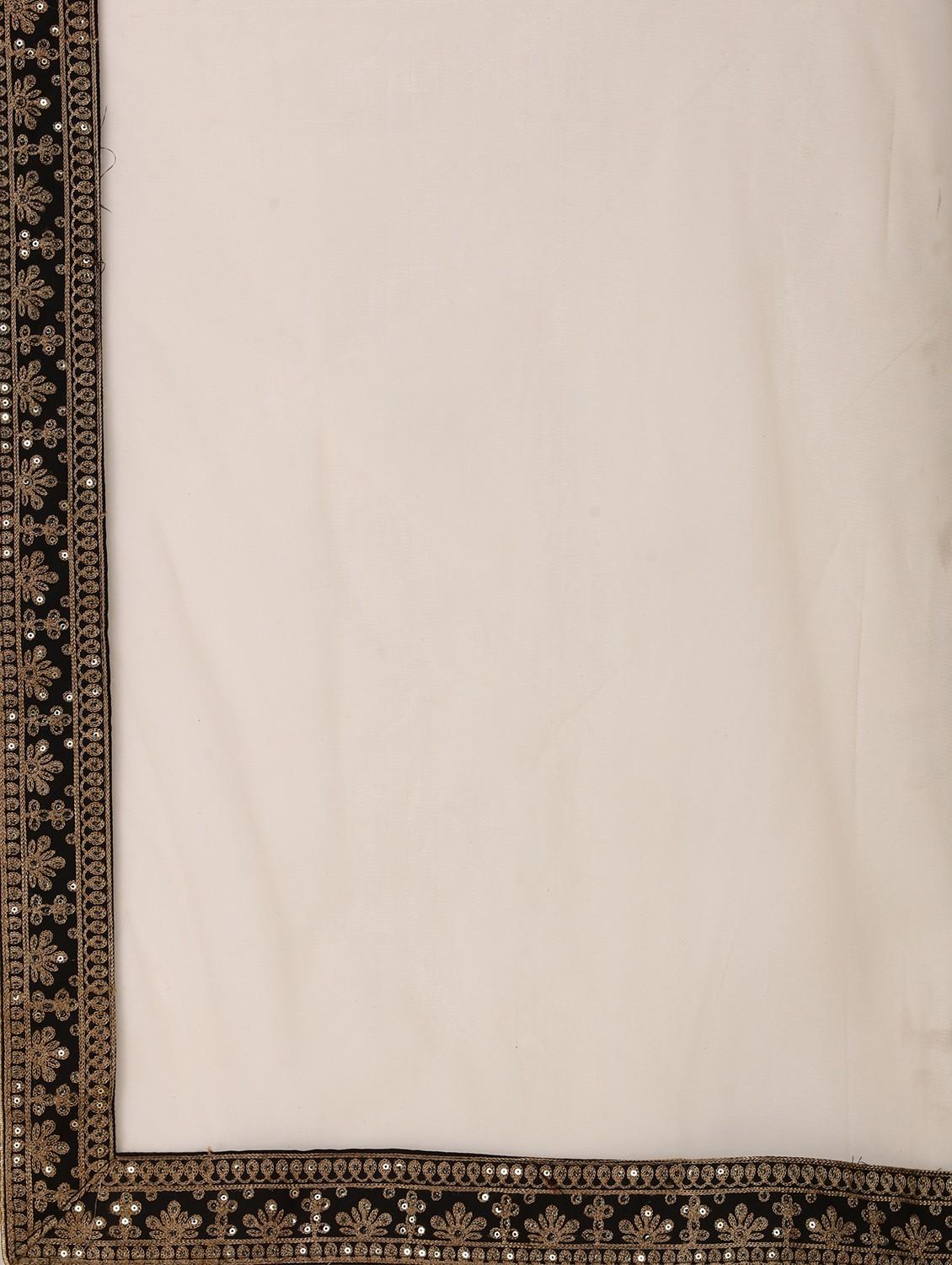 embroidered kurta palazzo set with dupatta - 20188720 - Standard Image - 5