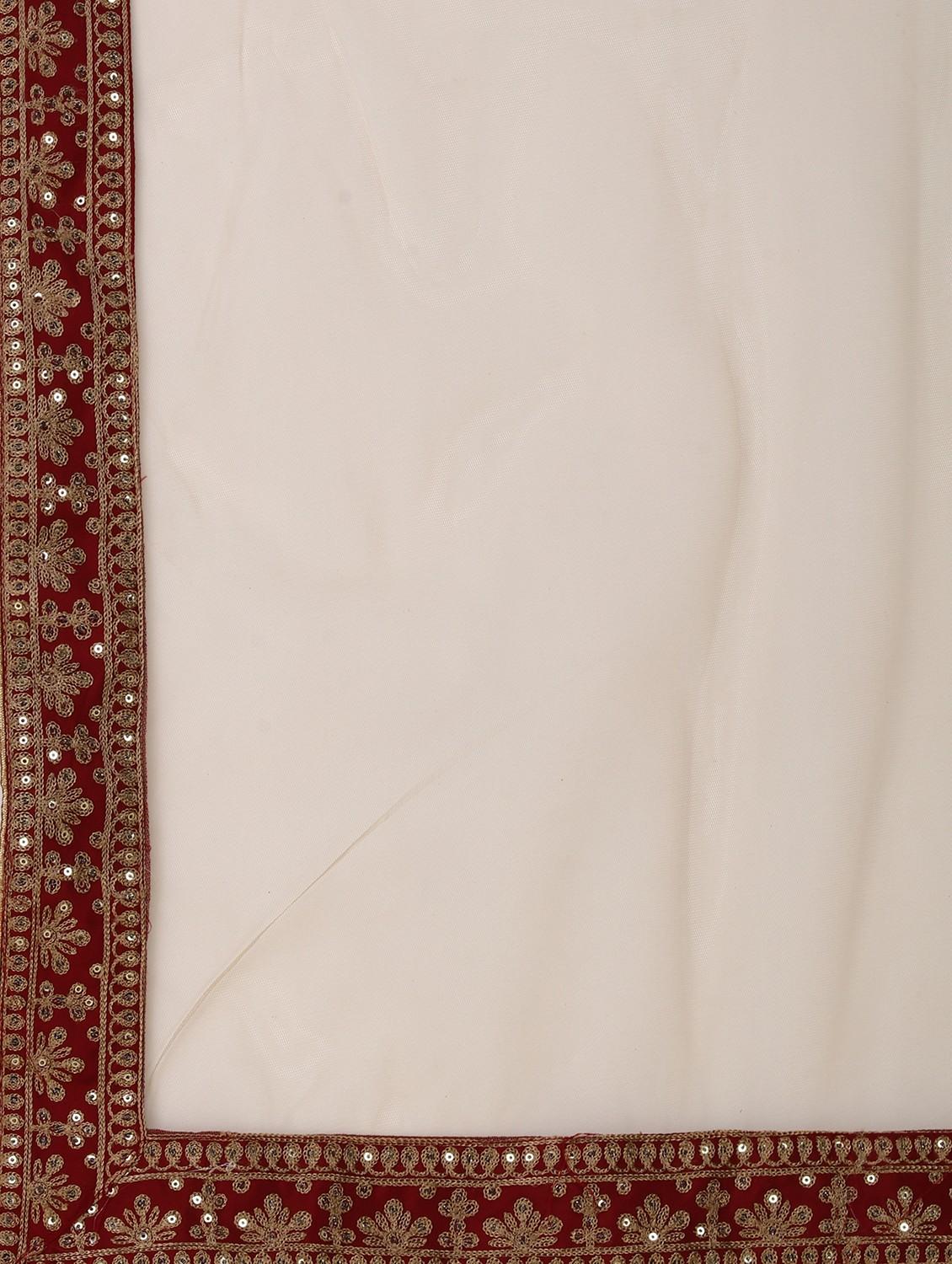 embroidered kurta palazzo set with dupatta - 20188726 - Standard Image - 5