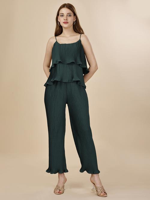 solid top & palazzo co-ords set  - 20188727 -  Standard Image - 0