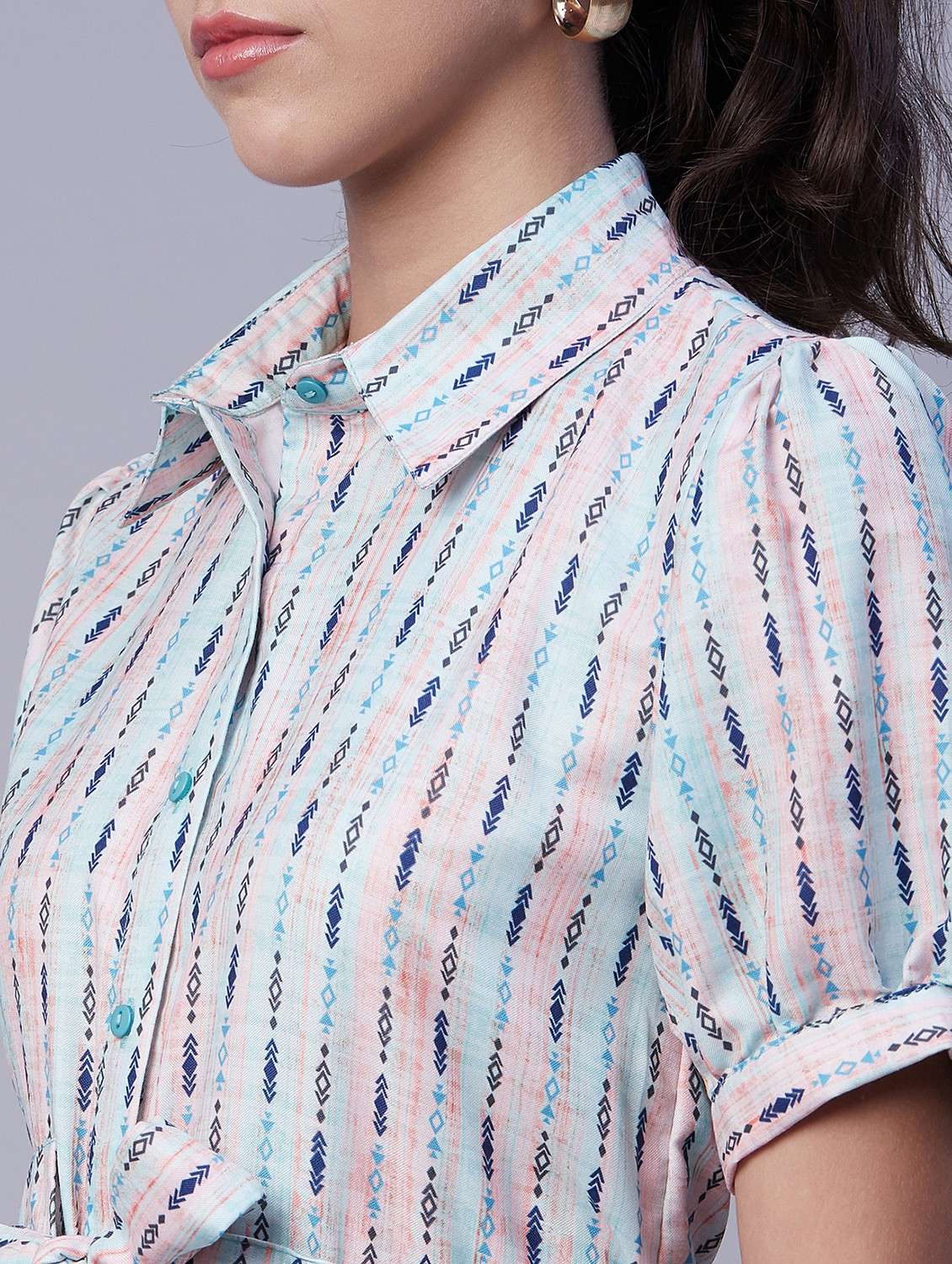 women's shirt striped dress - 20188964 -  Standard Image - 3