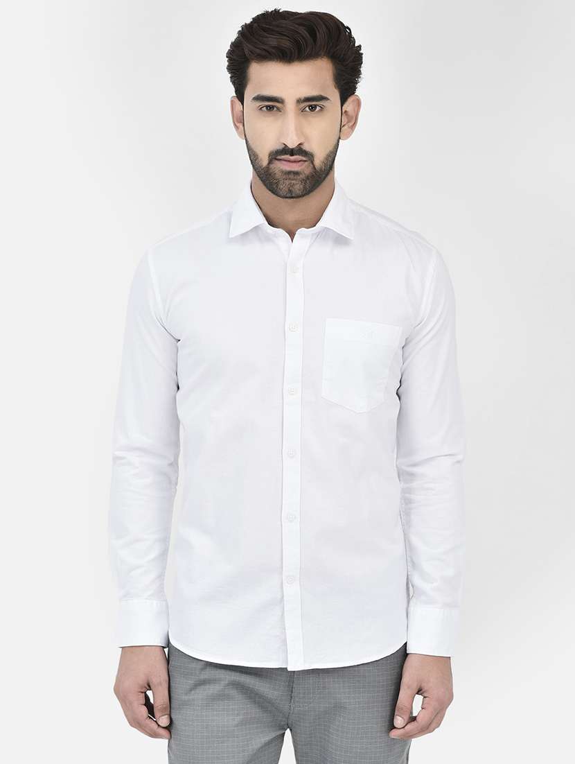 mens solid casual shirt