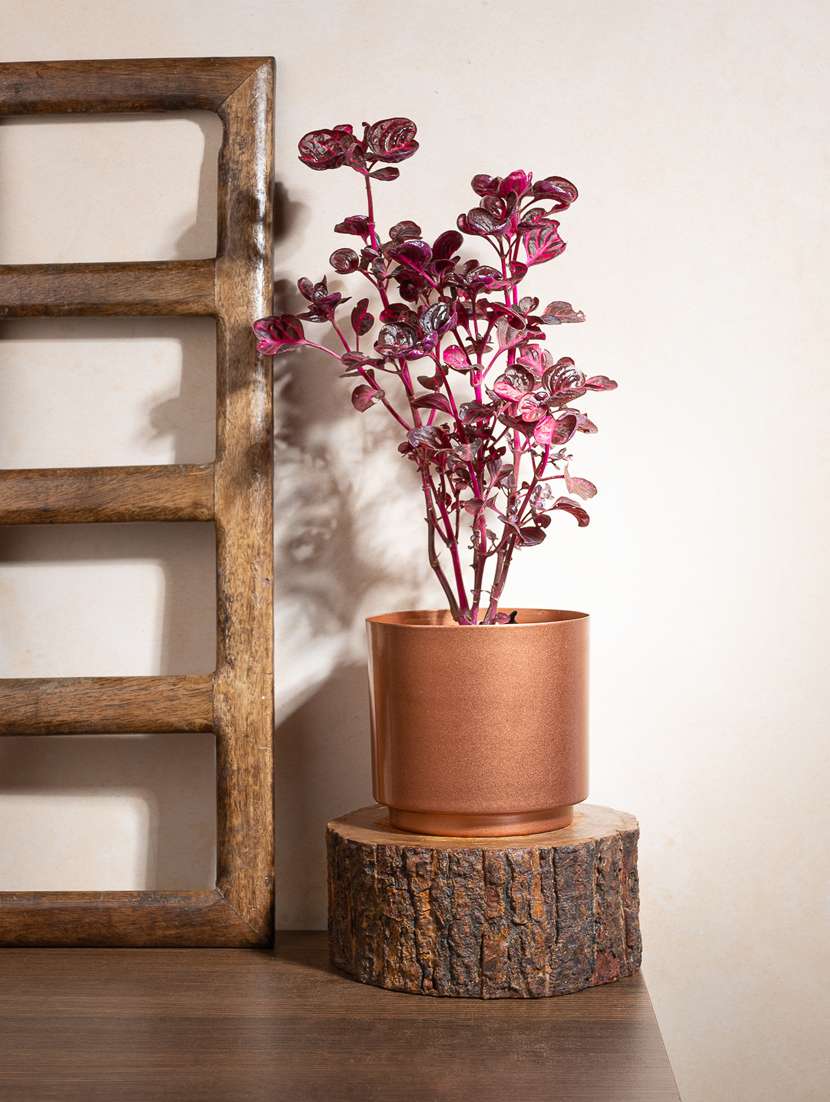 copper glow planter