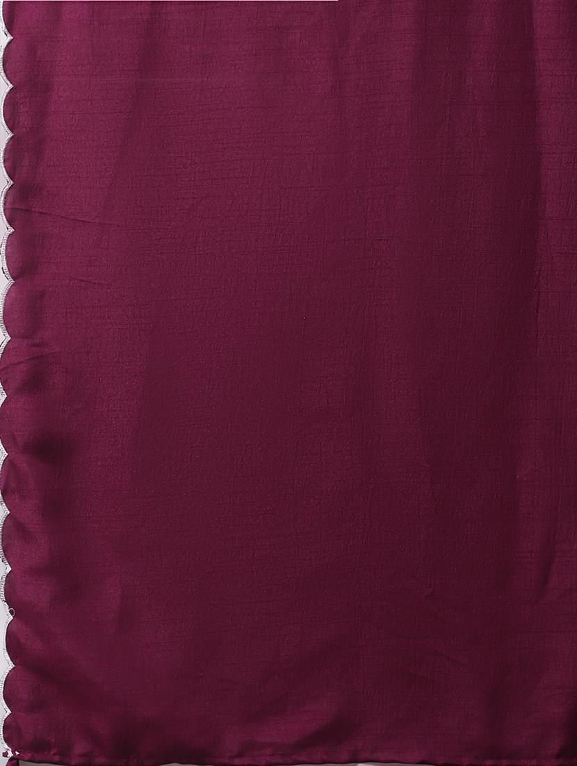 purple kurta palazzo set with dupatta - 20194253 - Standard Image - 5