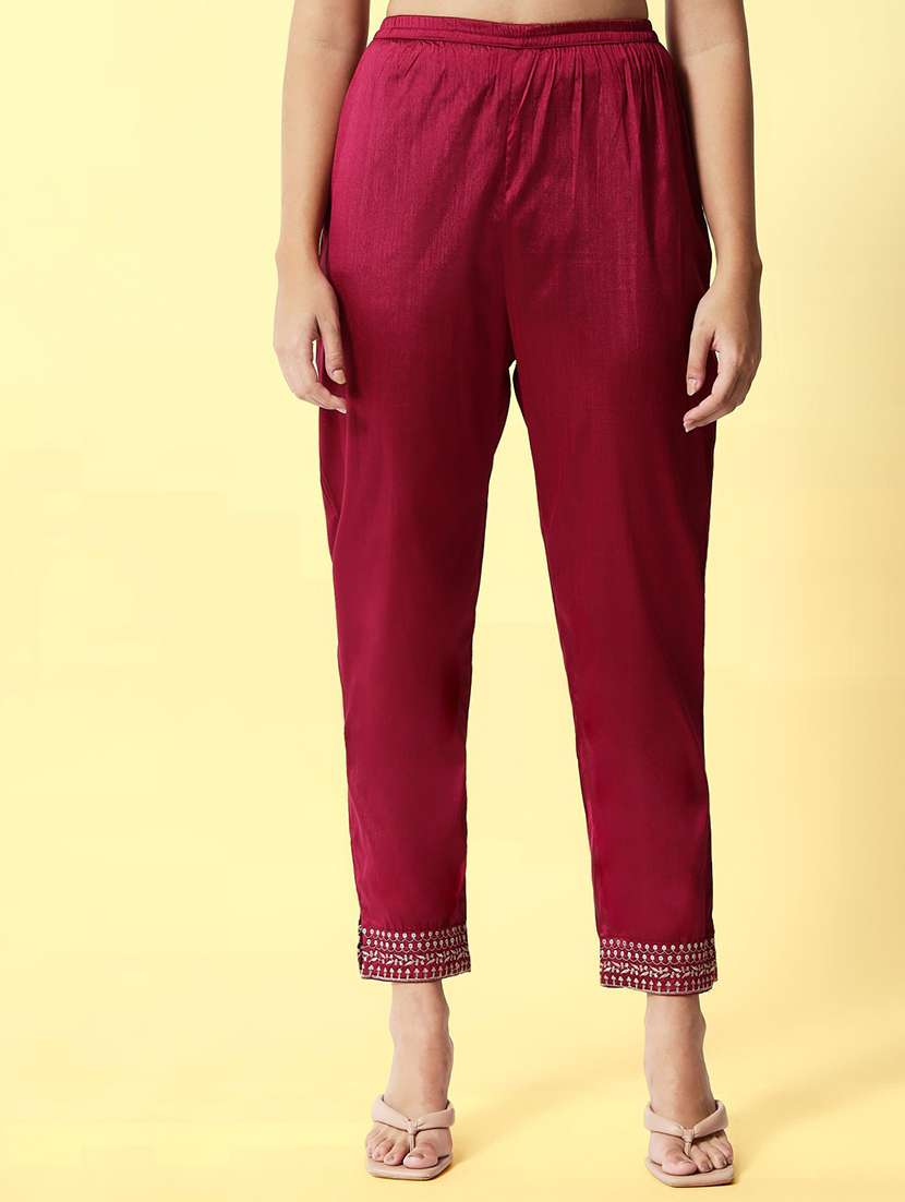 women three quarter sleeve kurta pant with dupatta set - 20194373 -  Standard Image - 3