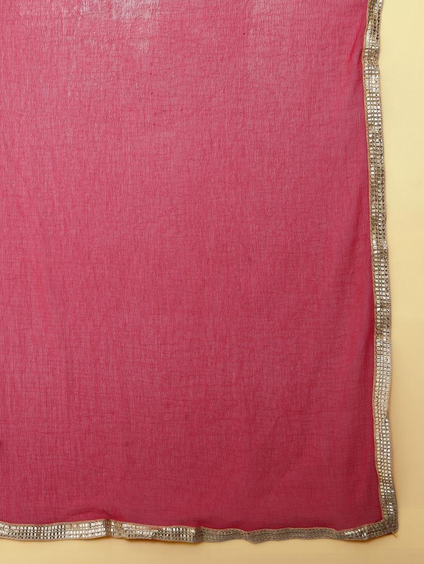 teal kurta pant set with dupatta - 20194383 - Standard Image - 5