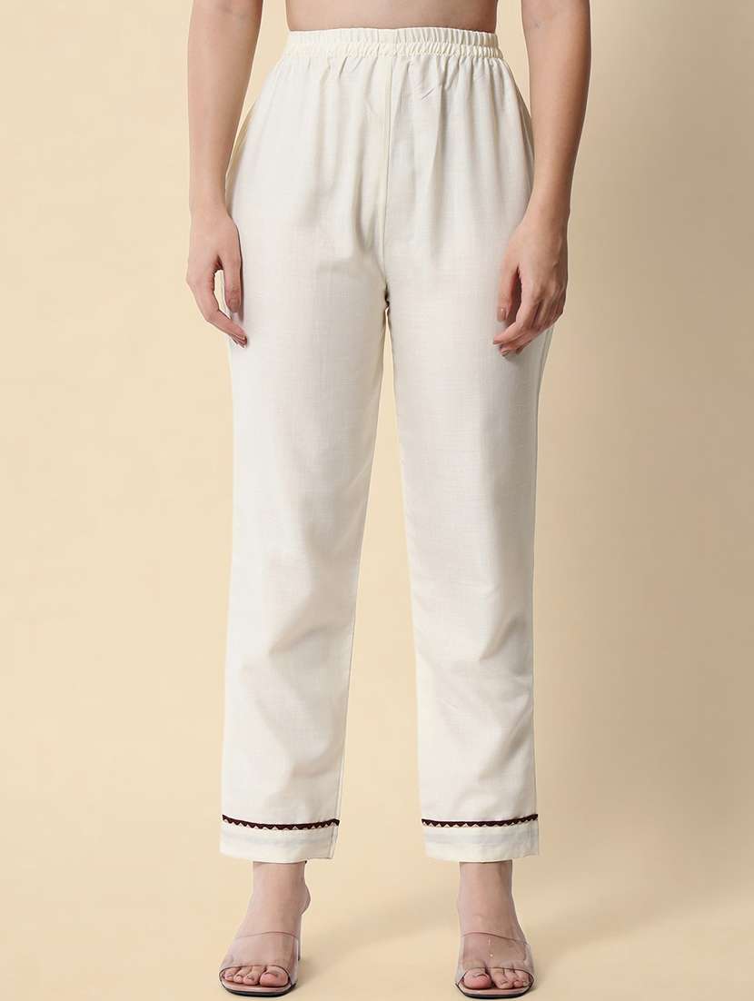 self design kurta pant set with dupatta - 20194397 - Standard Image - 3