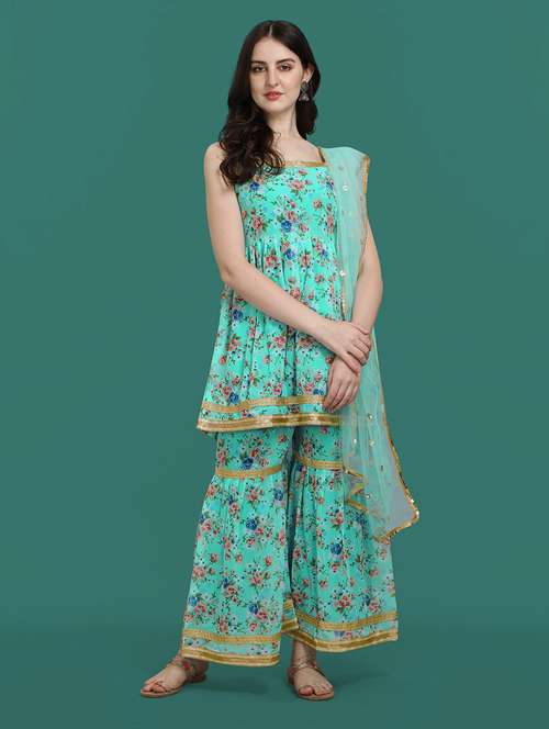 Kurta Sharara Set