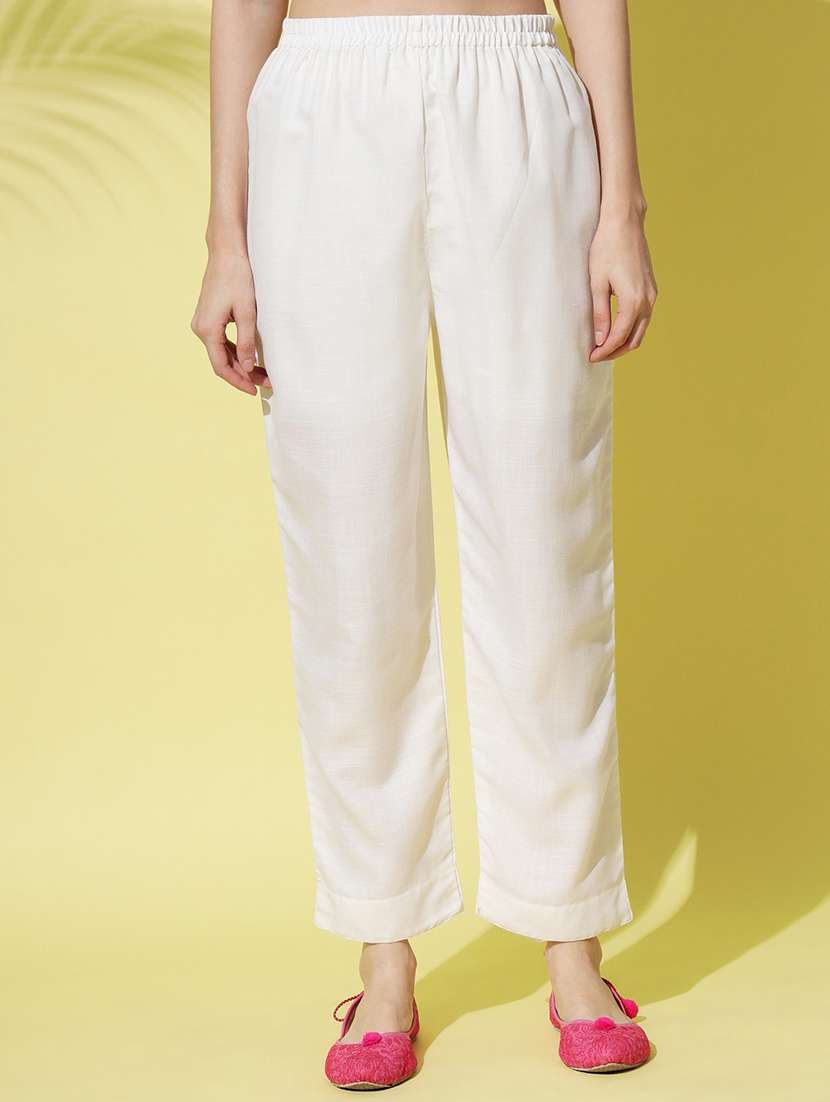 embroidered kurta pant set - 20194422 - Standard Image - 3
