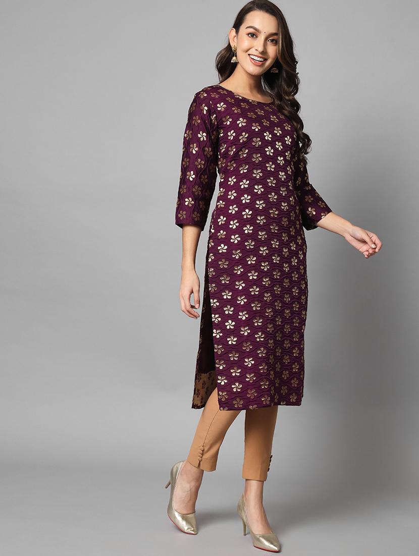 self design banarasi kurta dupatta set - 20194550 - Standard Image - 3