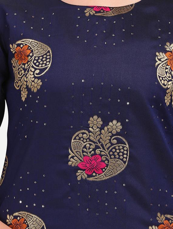 self design kurta pant set with dupatta - 20195282 - Standard Image - 3
