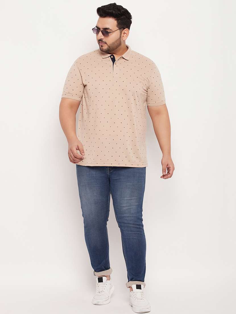 polo neck printed polo t-shirt - 20195406 -  Standard Image - 3