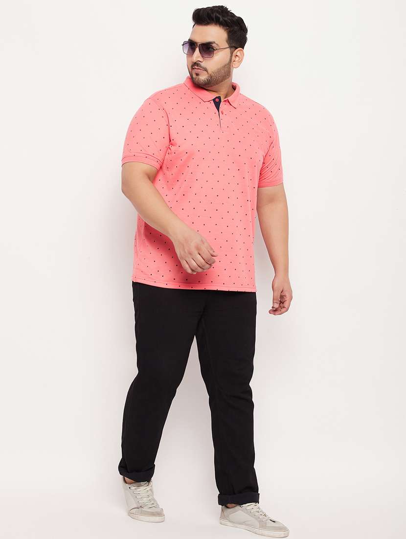 polo neck printed polo t-shirt - 20195407 -  Standard Image - 3