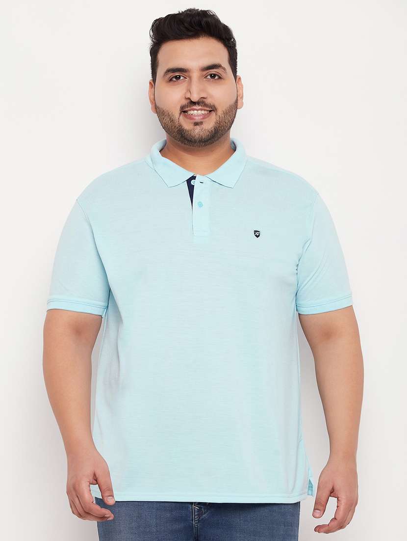 polo neck solid polo t-shirt