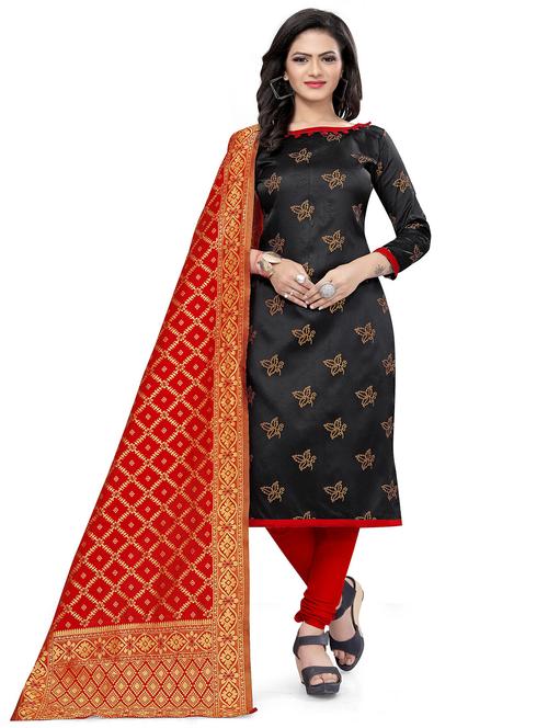 self design unstitched suit set  - 20196202 -  Standard Image - 0