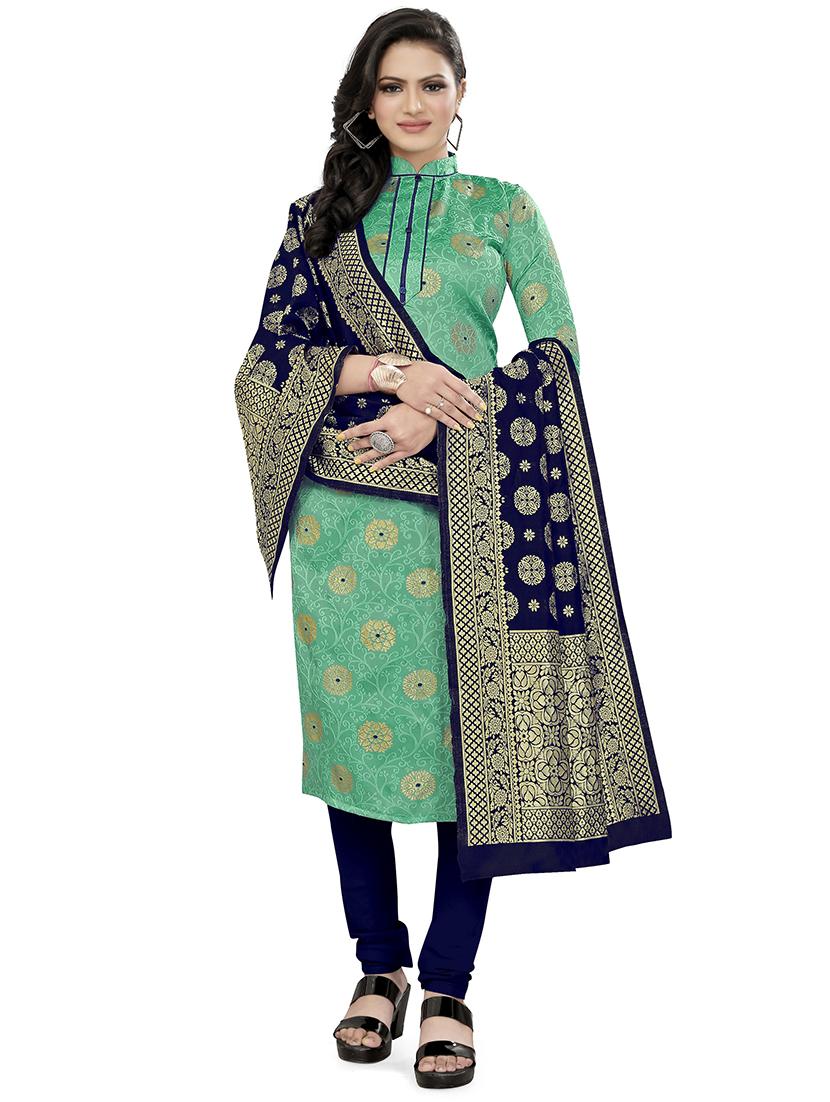 self design unstitched suit set - 20196242 - Zoom Image - 0