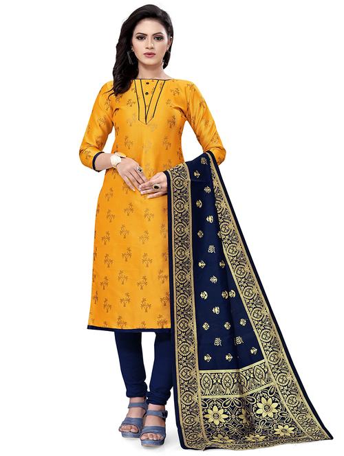 self design unstitched suit set  - 20196575 -  Standard Image - 0