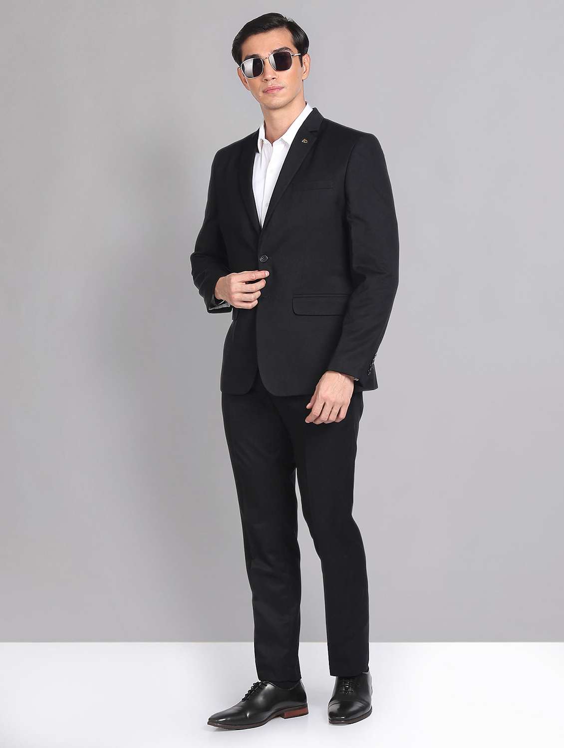 men's single breasted 2 piece suit set - 20196830 -  Standard Image - 3