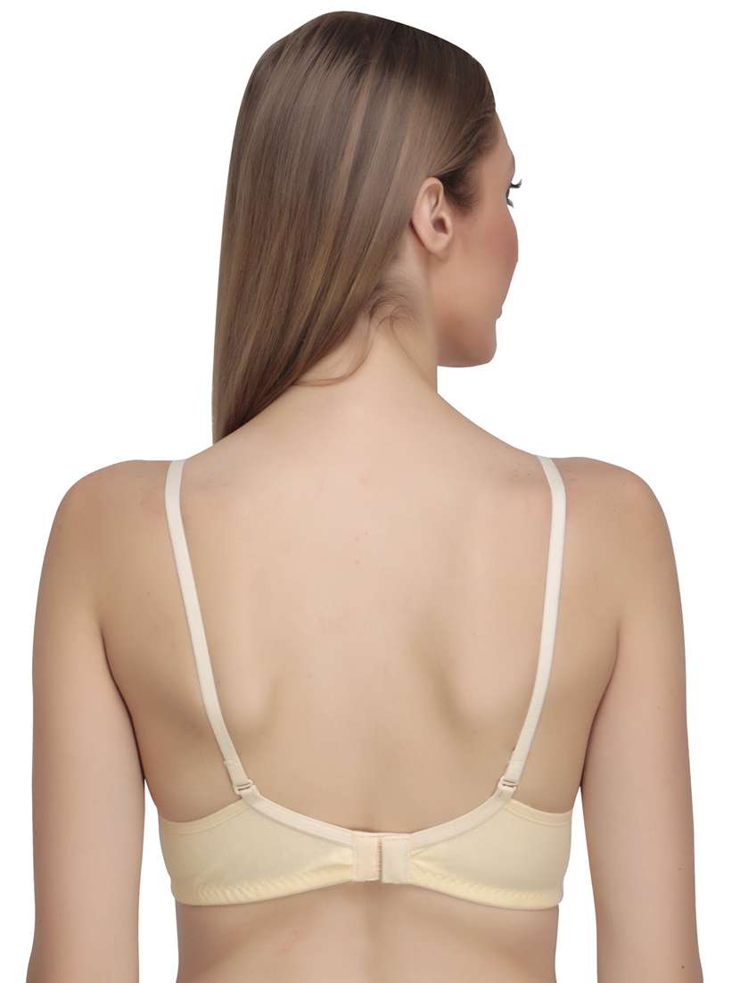 pack of 4 solid multi colored bra - 20196992 -  Standard Image - 8