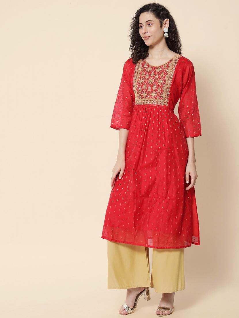women's a-line kurta - 20197188 -  Zoom Image - 0