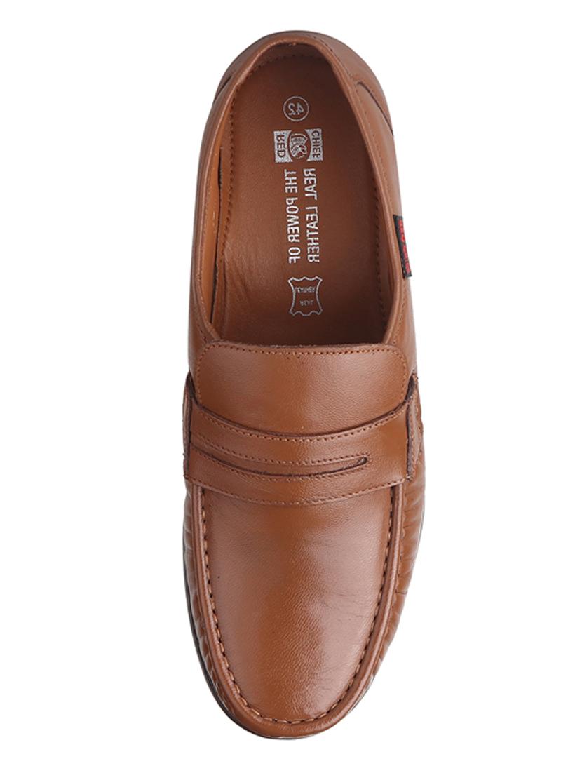 red chief slip on formal shoes - 20203284 - Standard Image - 3