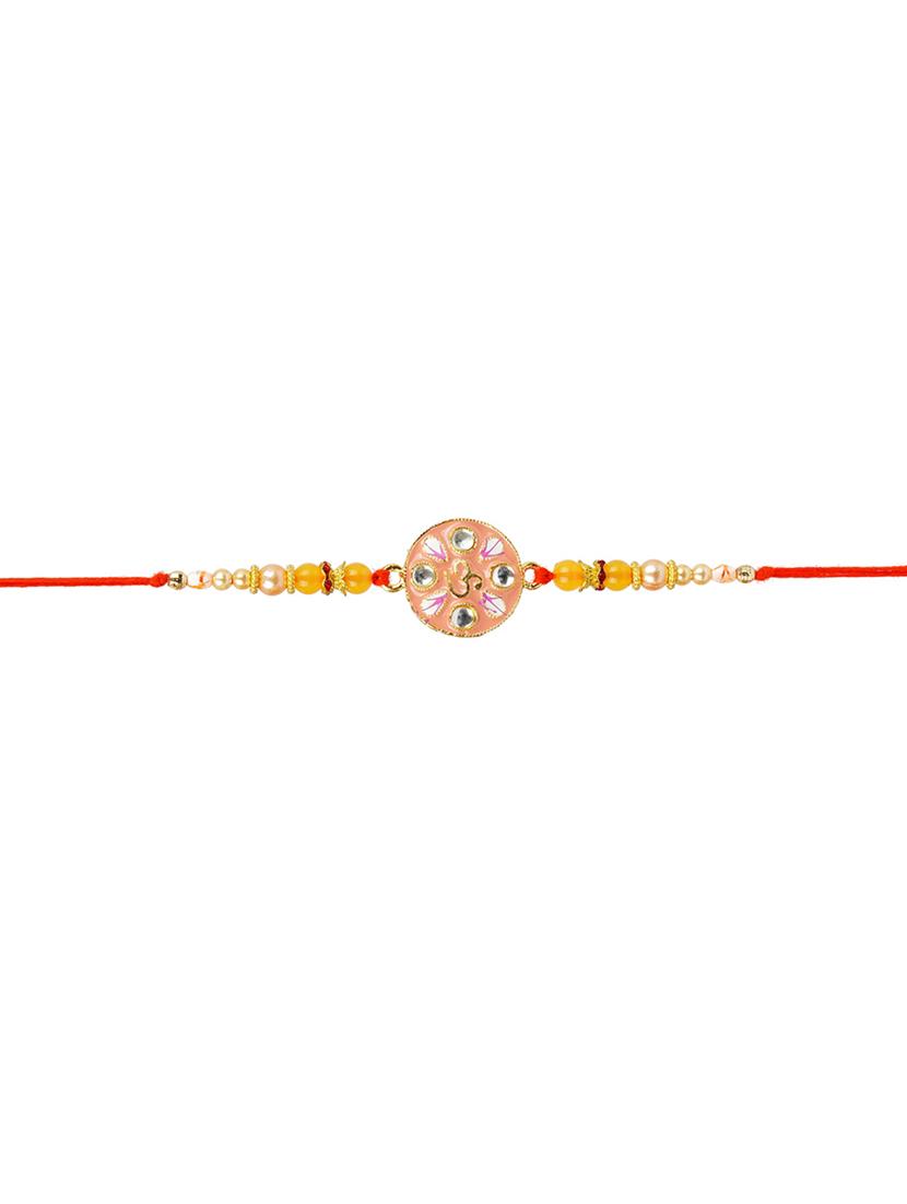 crazy corner set of 2 beads detailed rakhi - 20203527 - Standard Image - 3