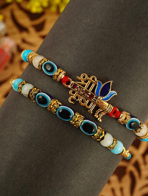 crazy corner set of 2 rakhis - 20203565 - Standard Image - 0