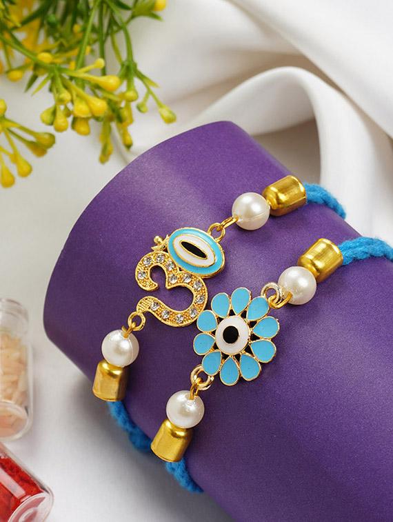 crazy corner set of 2 rakhis - 20203566 -  Zoom Image - 0
