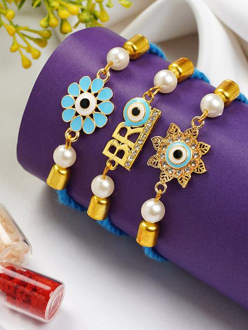 crazy corner set of 3 rakhis - 20203570 -  Standard Image - 0