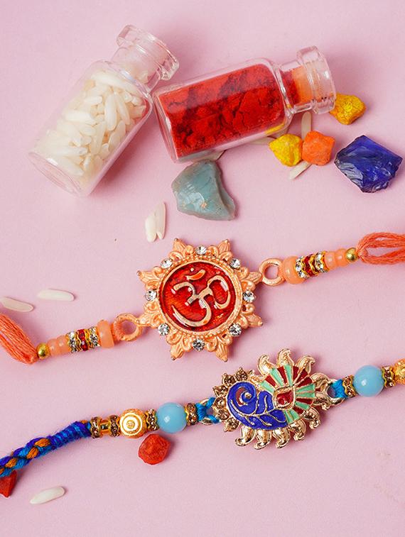 crazy corner pack of 2 rakhis - 20203689 -  Zoom Image - 0