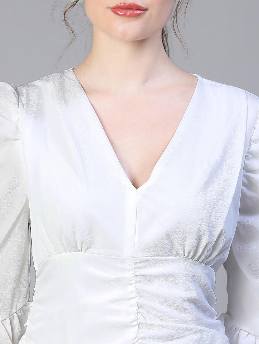 women's tiered dress solid dress - 20206560 - Standard Image - 5