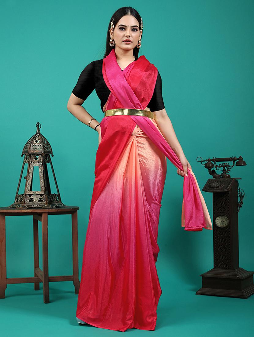 multi color ombre saree - 20206826 - Zoom Image - 0
