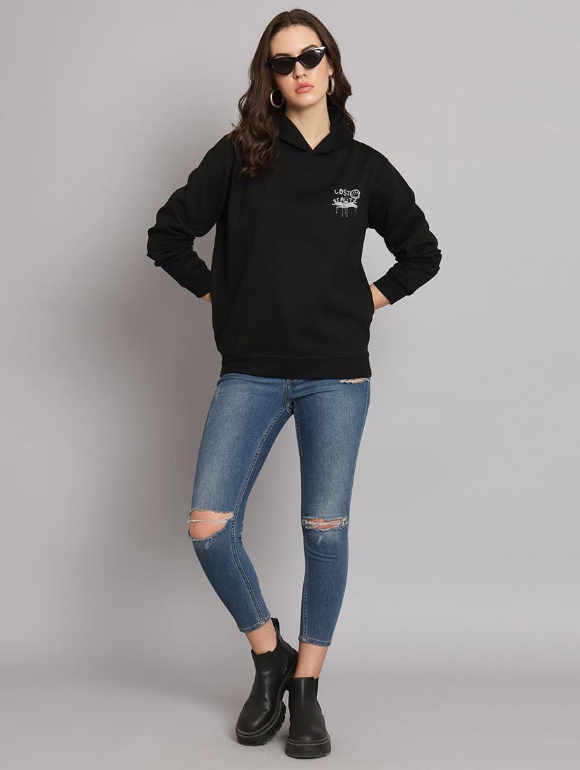 women's placement print sweatshirt - 20207704 - Standard Image - 3