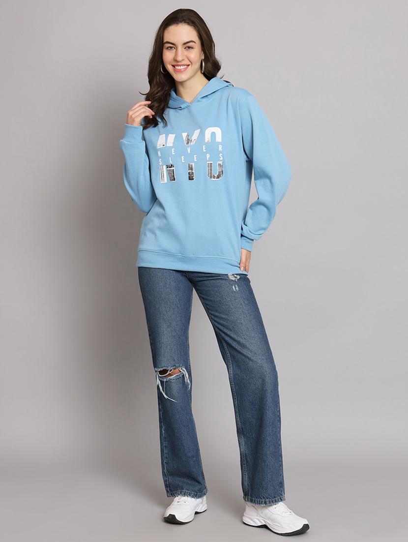 women's front print sweatshirt - 20207710 - Standard Image - 3