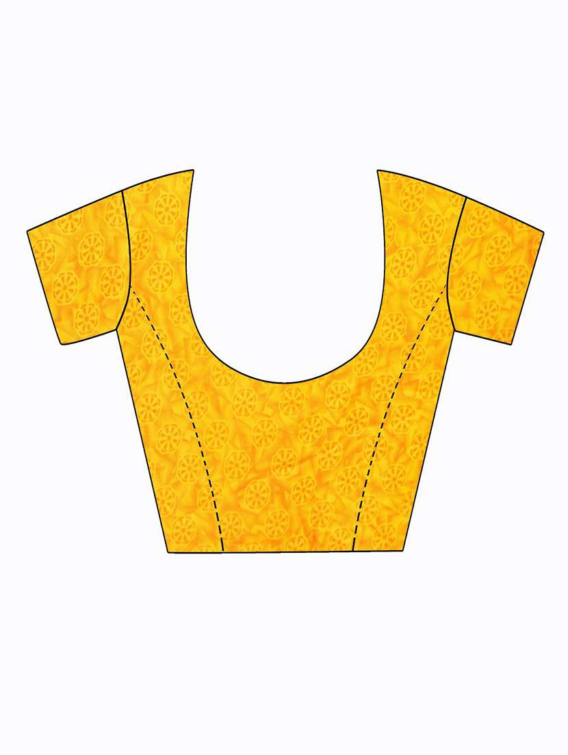 pack of 2 printed sarees with blouse - 20209533 - Standard Image - 5