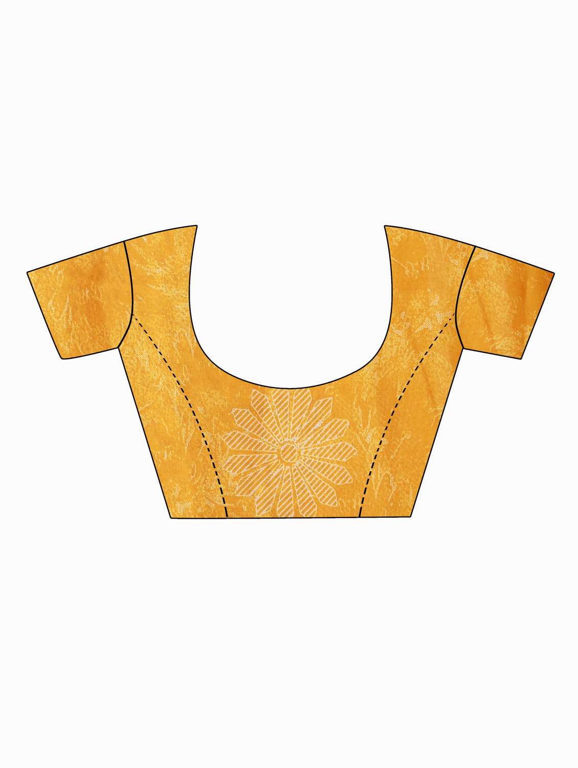 pack of 2 printed sarees with blouse - 20209552 - Standard Image - 5
