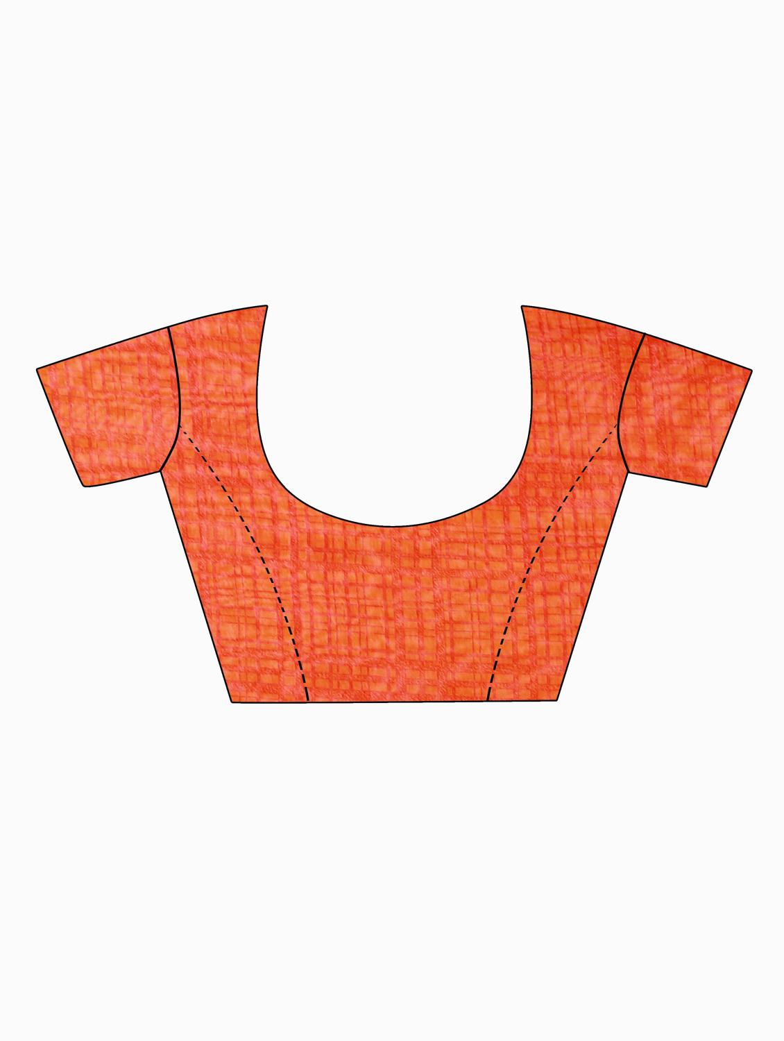 pack of 2 printed sarees with blouse - 20209577 - Standard Image - 5