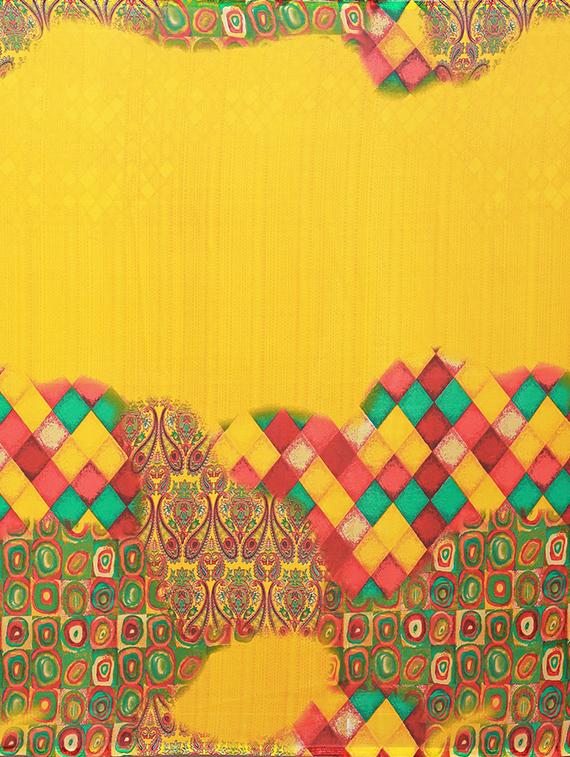 pack of 2 printed saree with blouse - 20209768 - Standard Image - 5