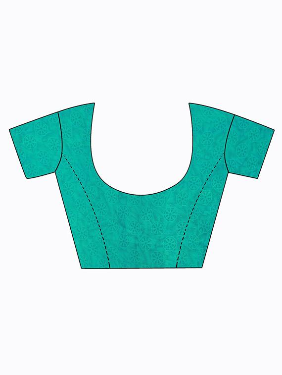 women's saree combo with blouse - 20209977 - Standard Image - 5